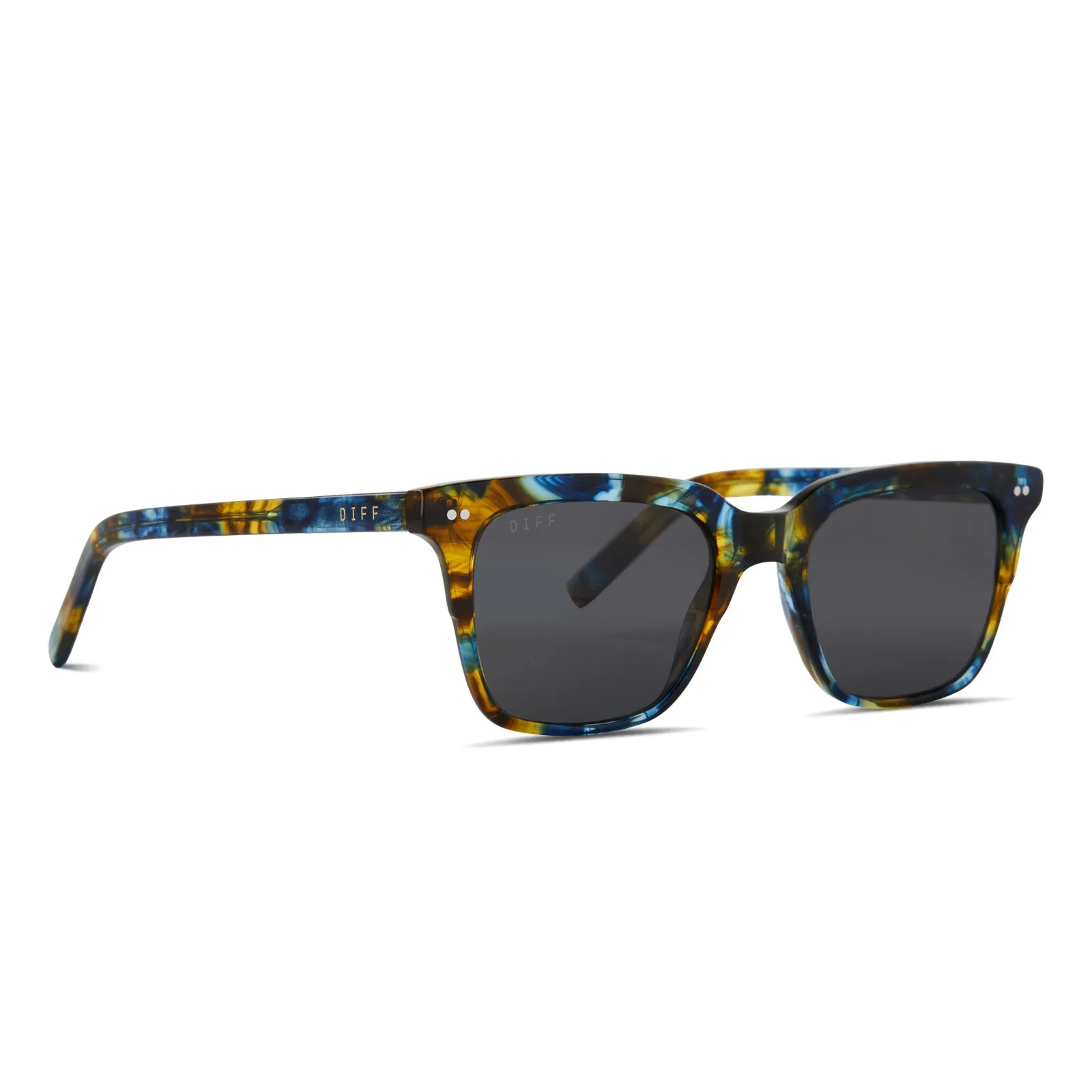 BILLIE - GLACIAL TORTOISE + GREY + POLARIZED SUNGLASSES sold by Diff Eyewear product image thumbnail 2