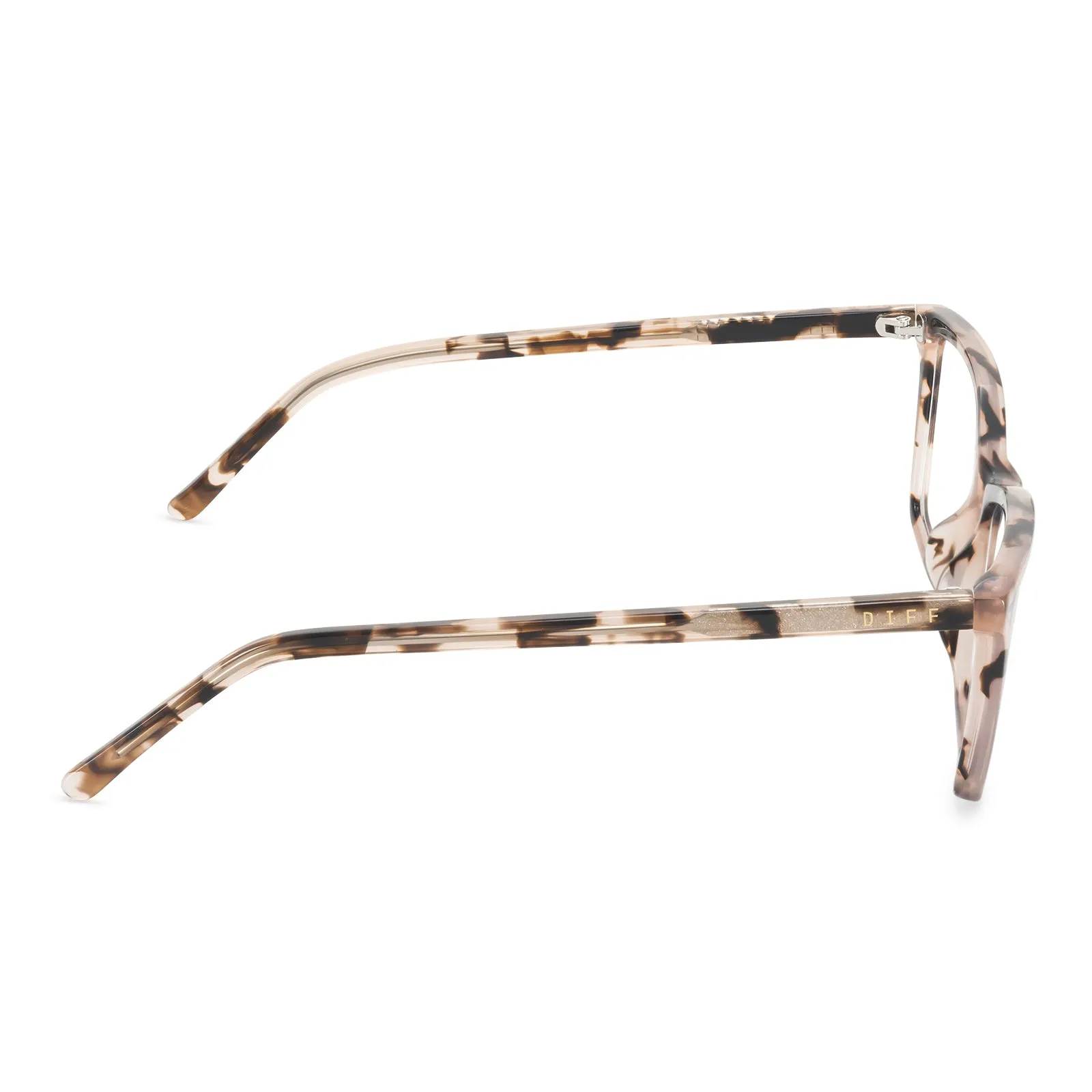 CONNOR - HIMALAYAN TORTOISE + BLUE LIGHT GLASSES sold by Diff Eyewear product image thumbnail 4
