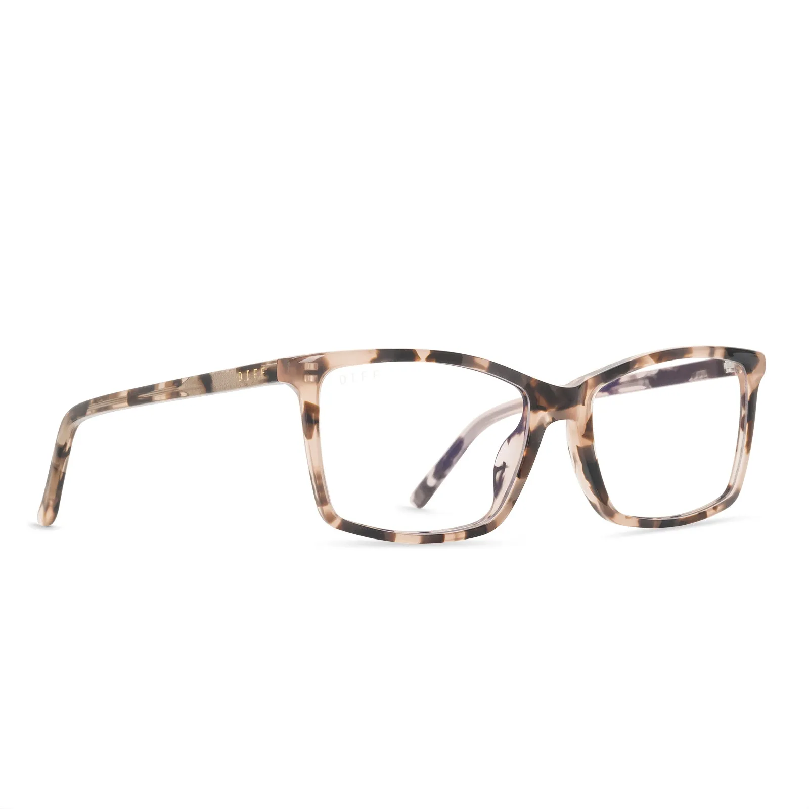 CONNOR - HIMALAYAN TORTOISE + BLUE LIGHT GLASSES sold by Diff Eyewear product image thumbnail 2