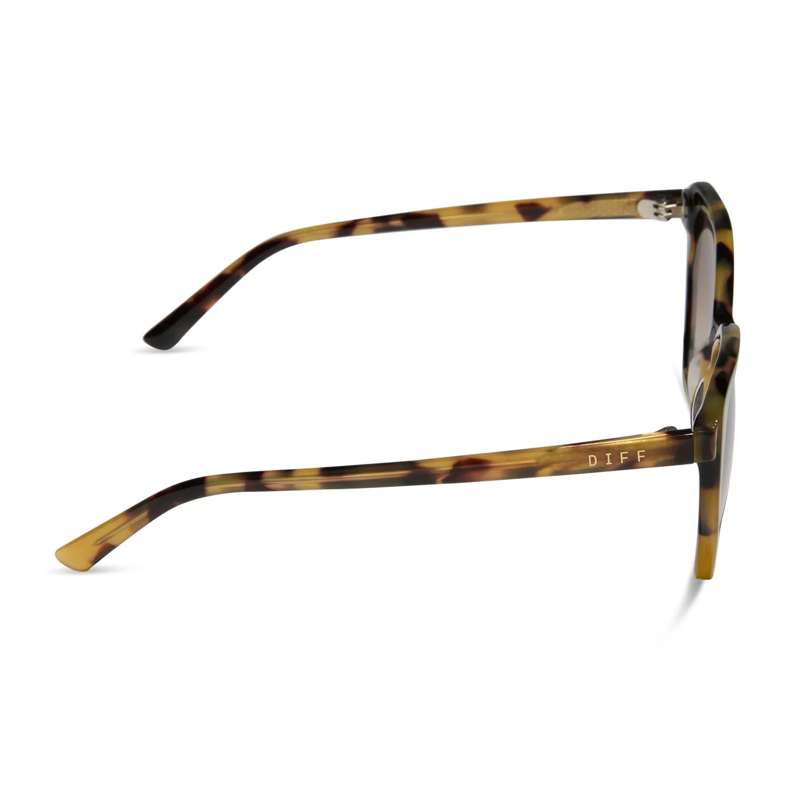 VERA - BROWN KOMBU + BROWN GRADIENT + POLARIZED SUNGLASSES sold by Diff Eyewear product image thumbnail 3