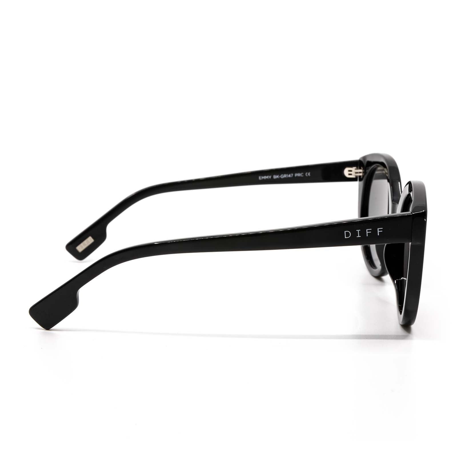 EMMY - BLACK + GREY SUNGLASSES sold by Diff Eyewear product image thumbnail 3