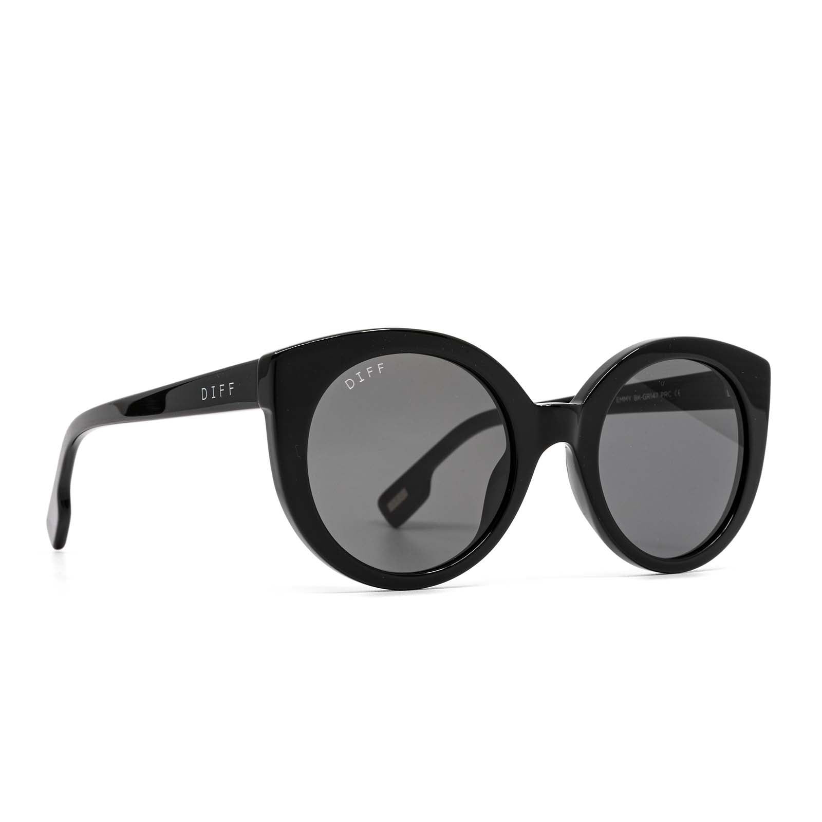 EMMY - BLACK + GREY SUNGLASSES sold by Diff Eyewear product image thumbnail 2