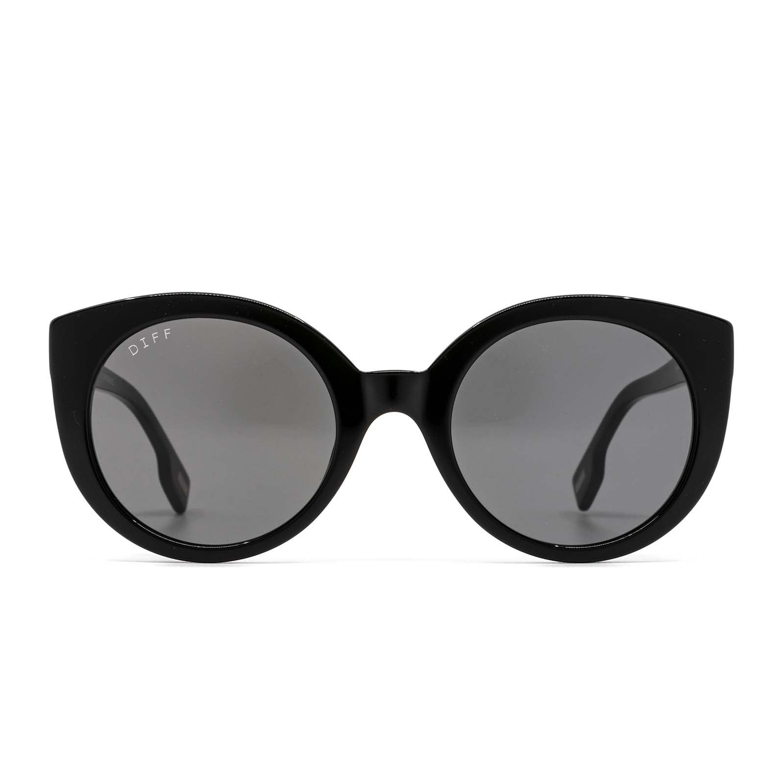 EMMY - BLACK + GREY SUNGLASSES sold by Diff Eyewear