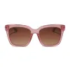 BELLA - GUAVA + BROWN GRADIENT + POLARIZED SUNGLASSES sold by Diff Eyewear