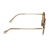 LENOX XS - GOLD + HONEY CRYSTAL FLASH SUNGLASSES sold by Diff Eyewear