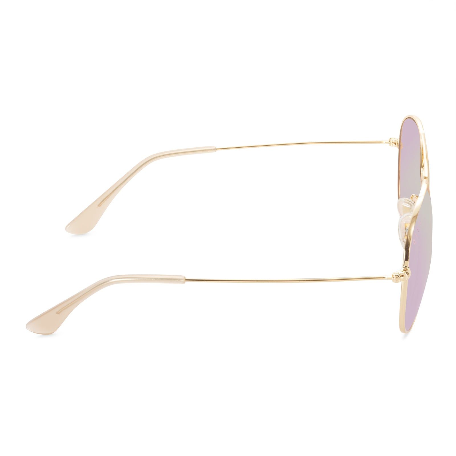 CRUZ - GOLD + CORAL MIRROR SUNGLASSES sold by Diff Eyewear product image thumbnail 4