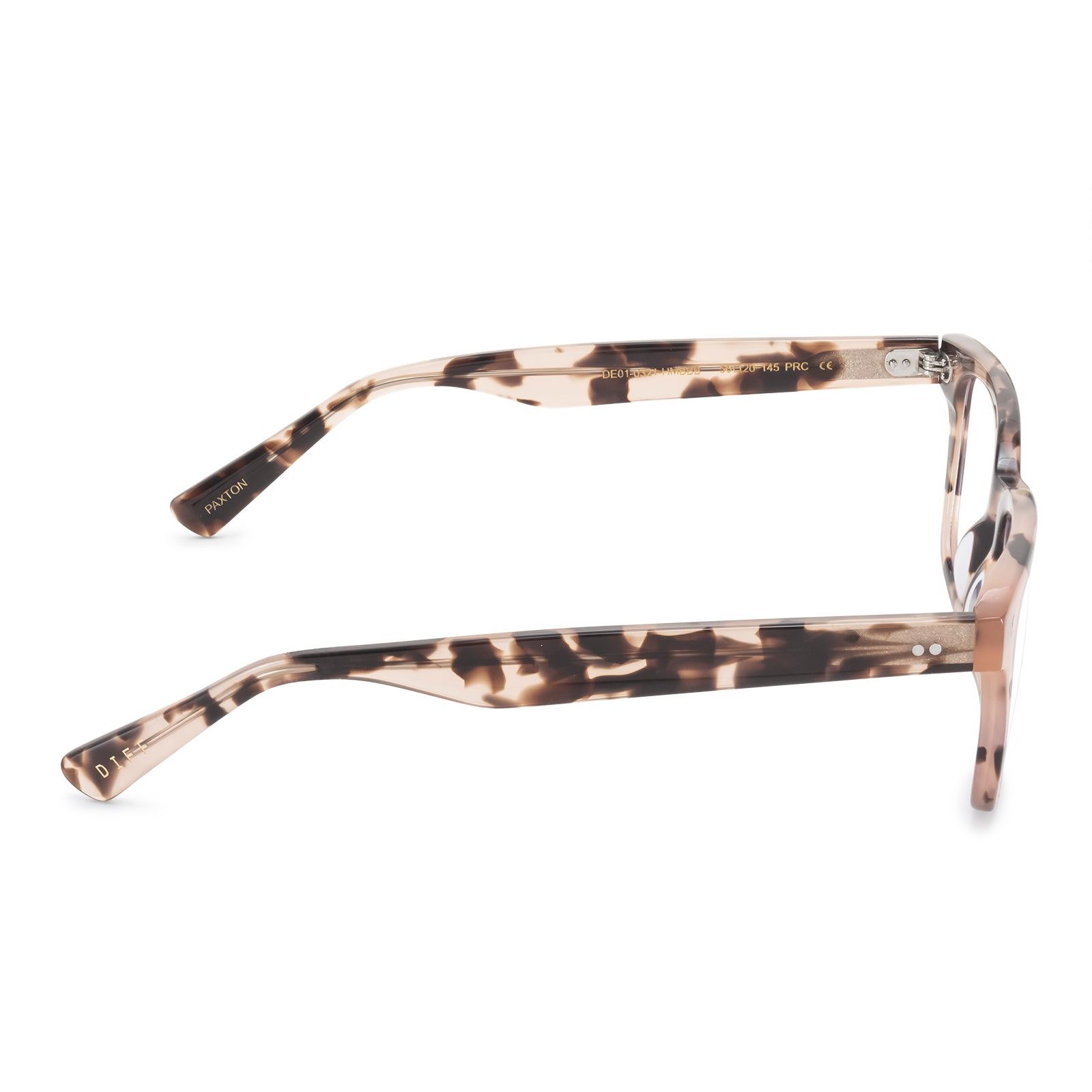PAXTON - HIMALAYAN TORTOISE + BLUE LIGHT TECHNOLOGY GLASSES sold by Diff Eyewear product image thumbnail 4