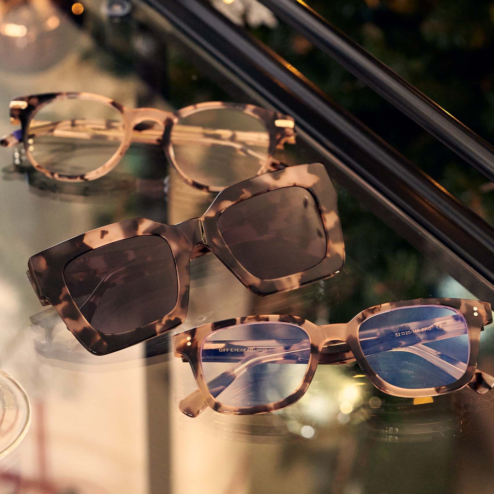 PAXTON - HIMALAYAN TORTOISE + BLUE LIGHT TECHNOLOGY GLASSES sold by Diff Eyewear product image thumbnail 5