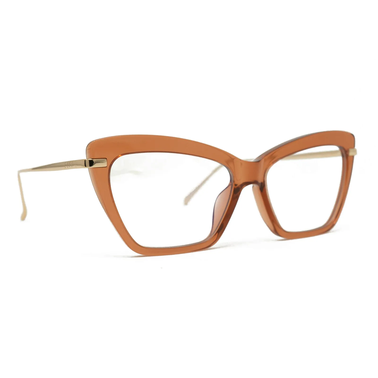 MILA - BROWN SUGAR + PRESCRIPTION GLASSES sold by Diff Eyewear product image thumbnail 2