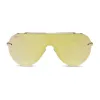 IMANI - GOLD + BRILLIANT GOLD MIRROR SUNGLASSES sold by Diff Eyewear