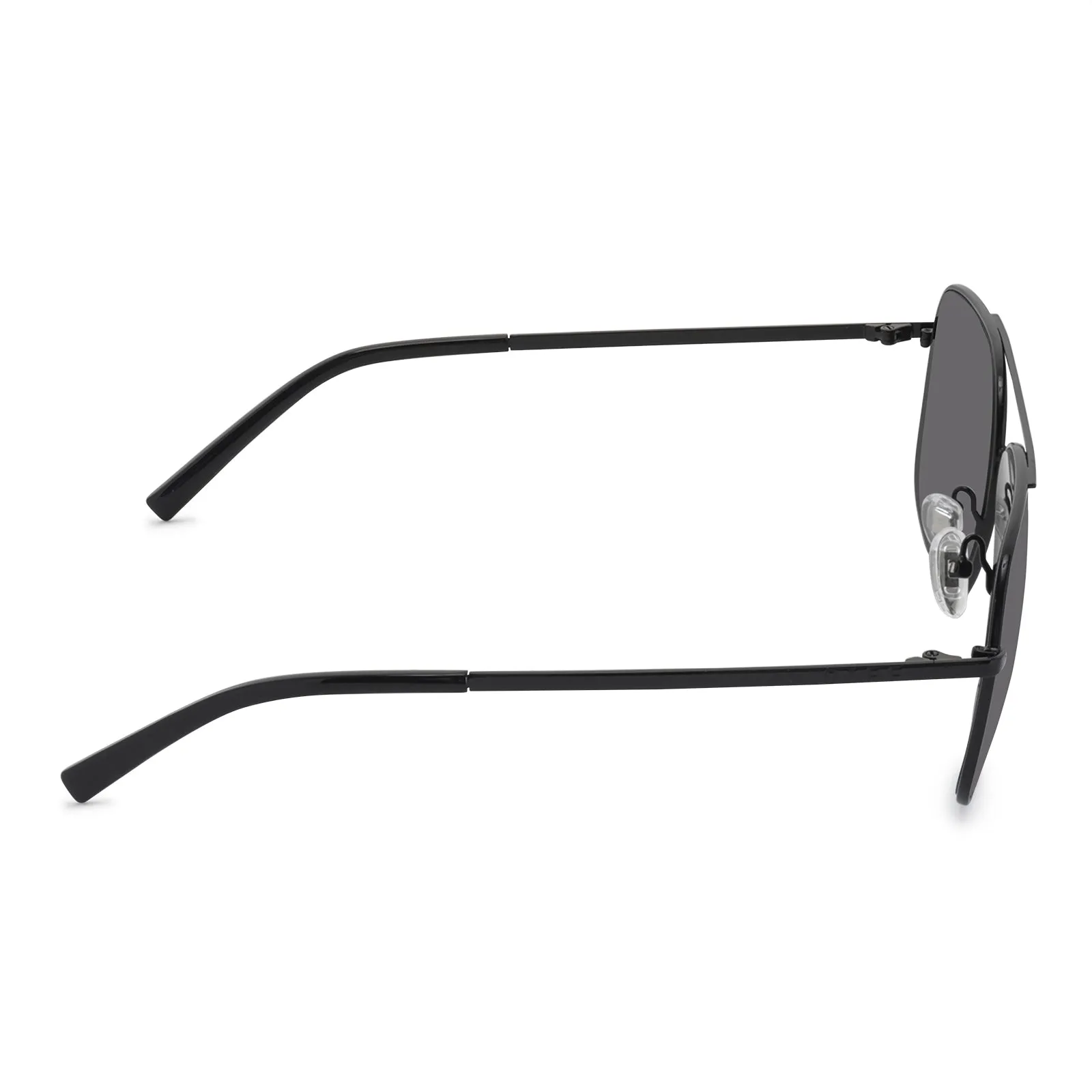 JONAS - BLACK + GREY POLARIZED SUNGLASSES sold by Diff Eyewear product image thumbnail 3