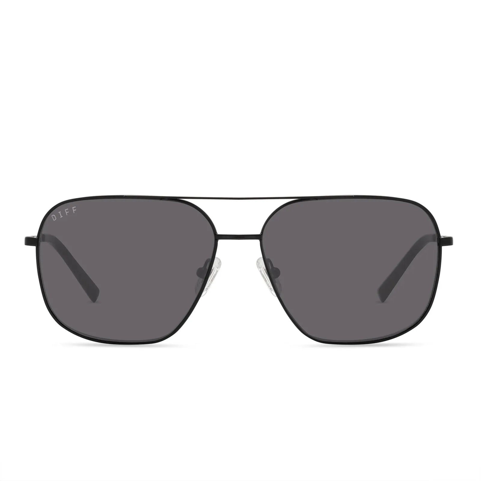 JONAS - BLACK + GREY POLARIZED SUNGLASSES sold by Diff Eyewear