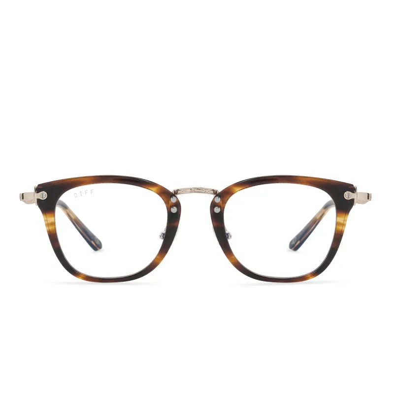 GRYFFINDOR™ - LIONS MANE GOLD + GLASSES made by Diff Eyewear