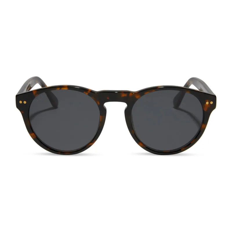 CODY - SHADOW TORTOISE + GREY POLARIZED SUNGLASSES sold by Diff Eyewear