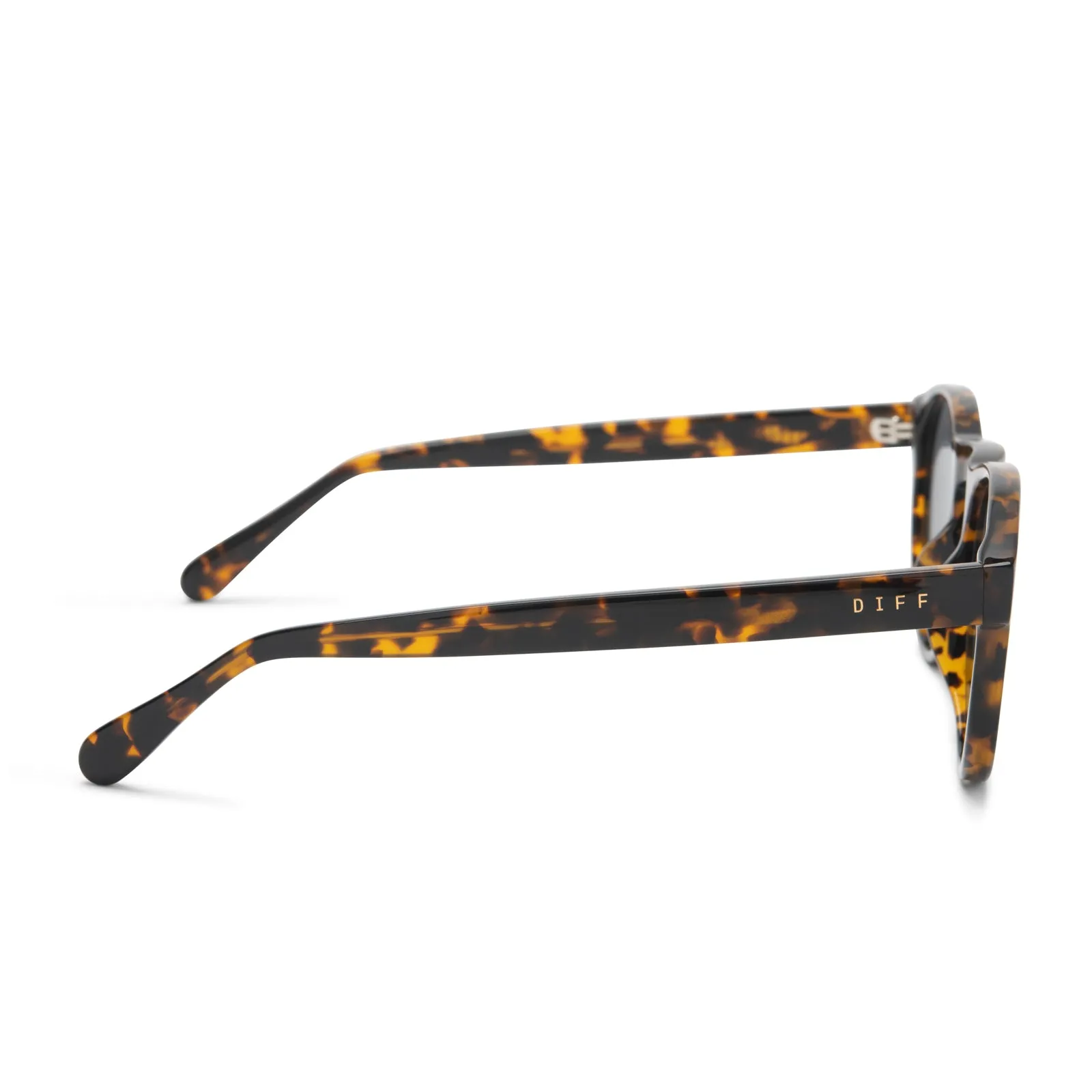 CODY - SHADOW TORTOISE + GREY POLARIZED SUNGLASSES sold by Diff Eyewear product image thumbnail 4