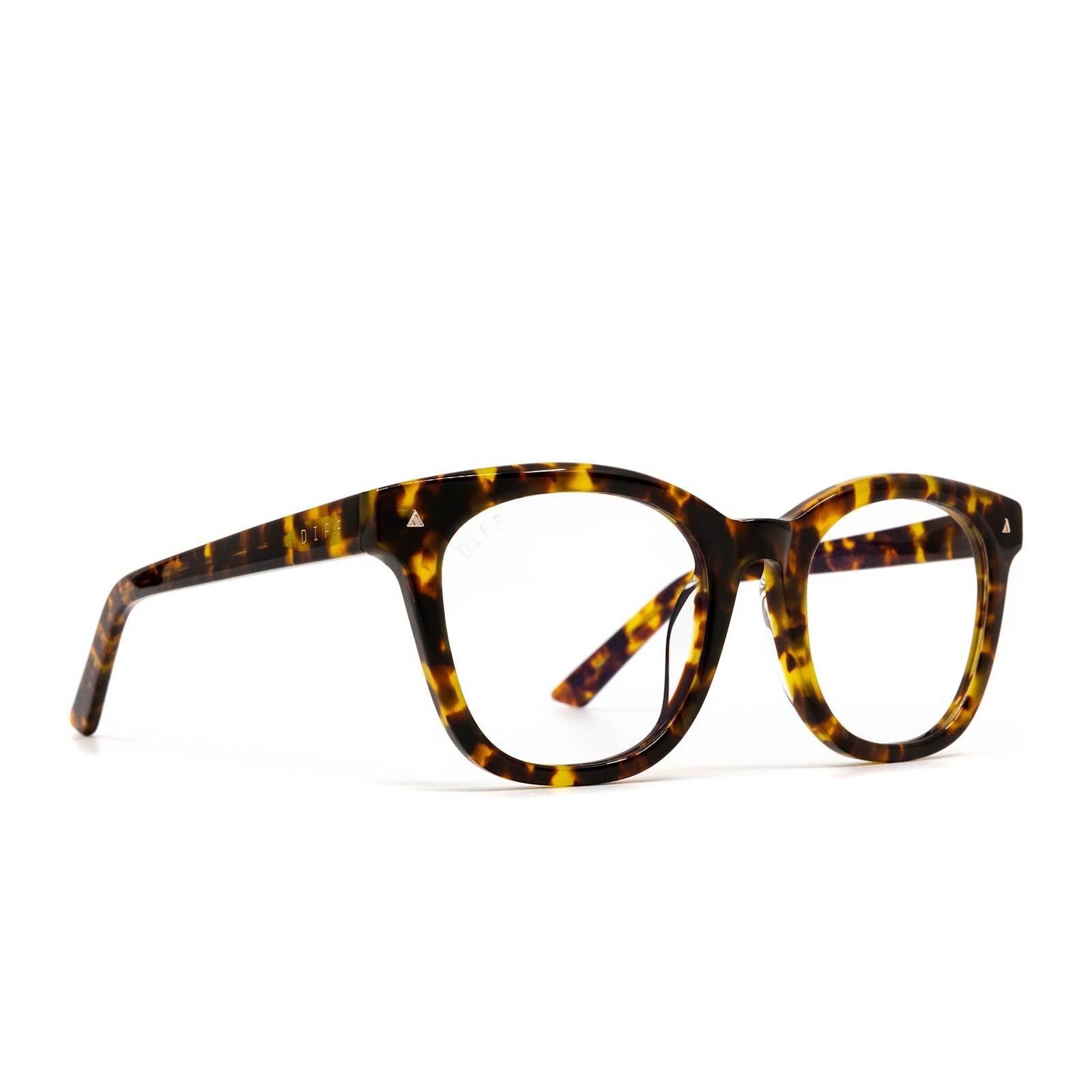 RYDER - AMBER TORTOISE + BLUE LIGHT TECHNOLOGY GLASSES sold by Diff Eyewear product image thumbnail 2