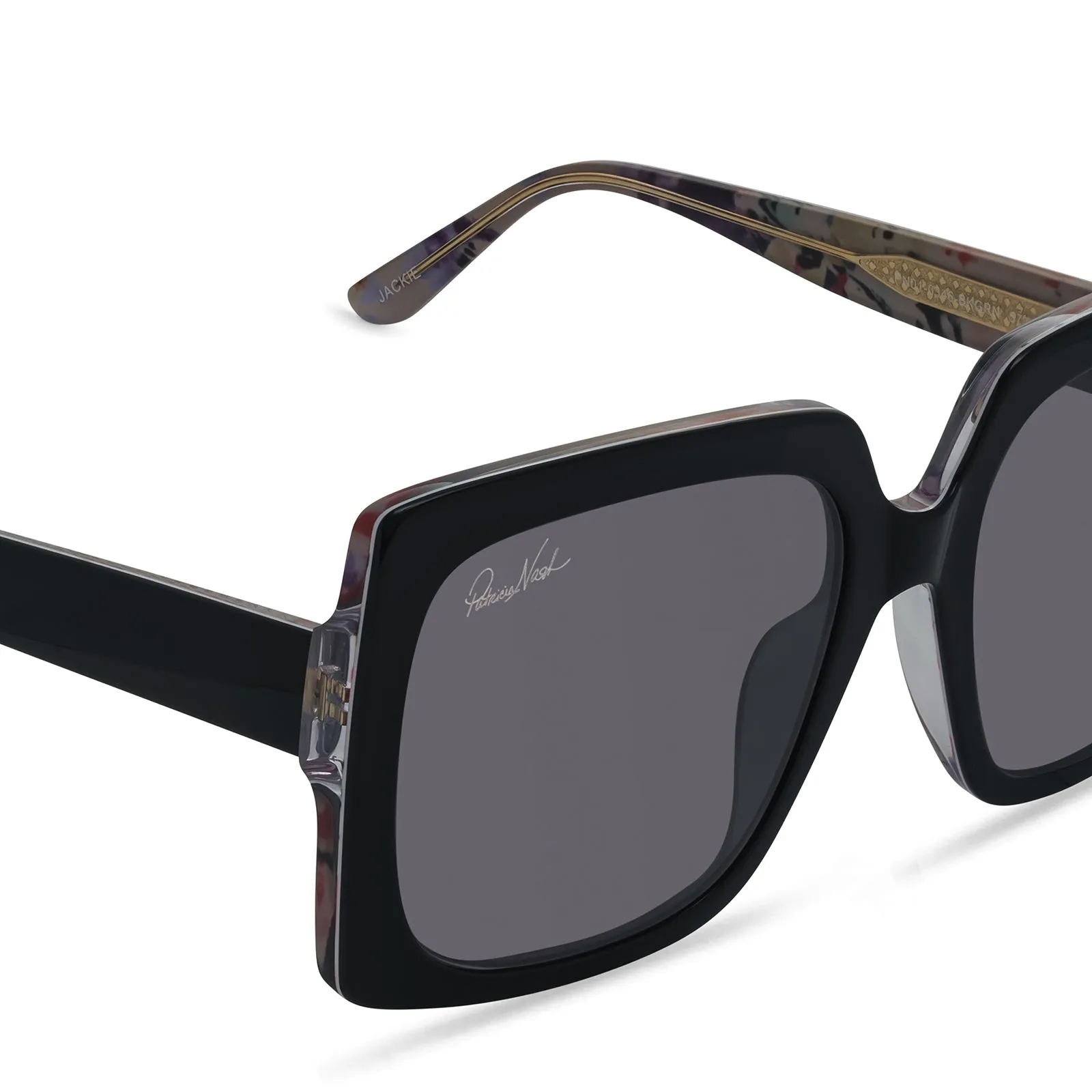 PATRICIA NASH - JACKIE + BLACK + GREY SUNGLASSES sold by Diff Eyewear product image thumbnail 4