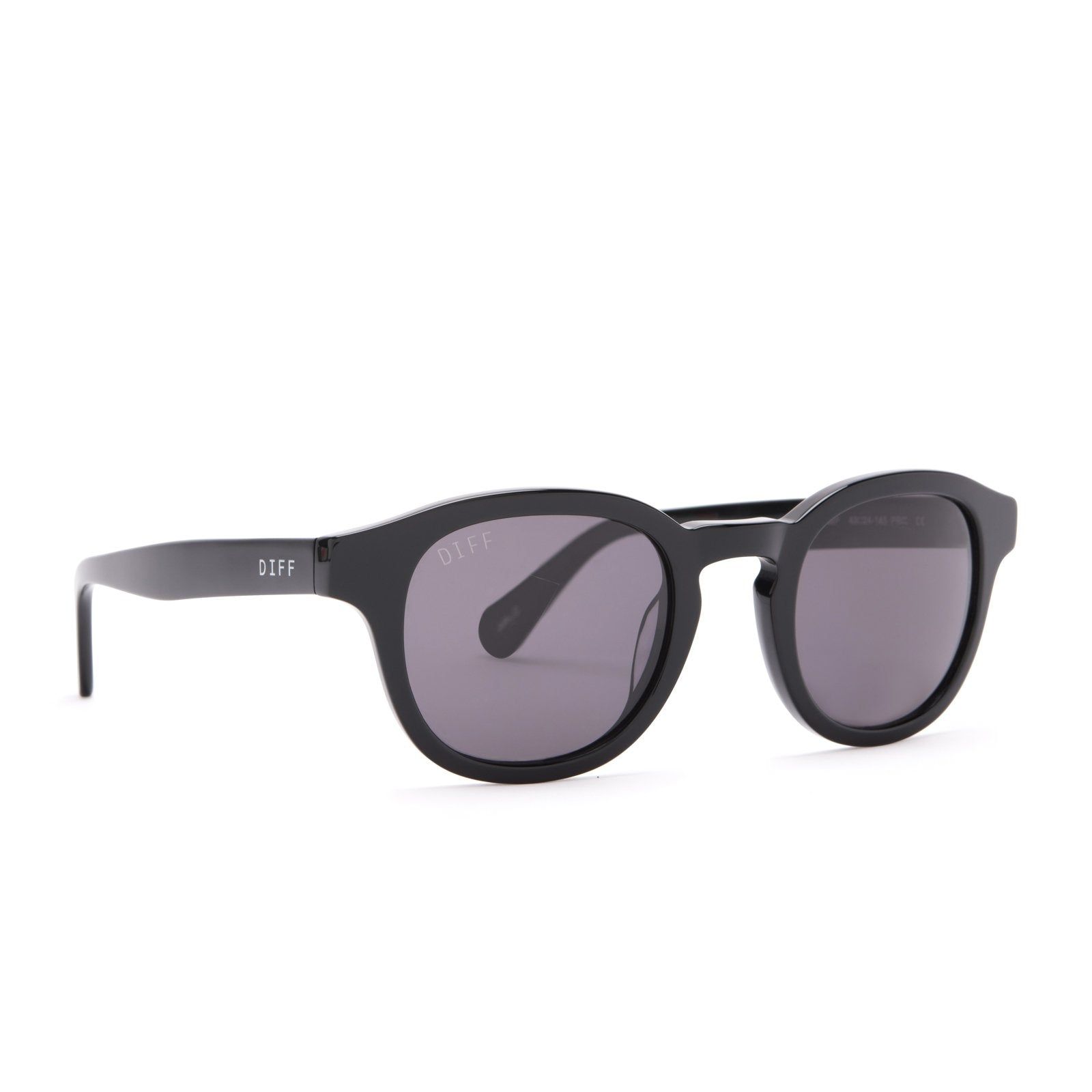 ARLO - BLACK + GREY POLARIZED SUNGLASSES sold by Diff Eyewear product image thumbnail 2