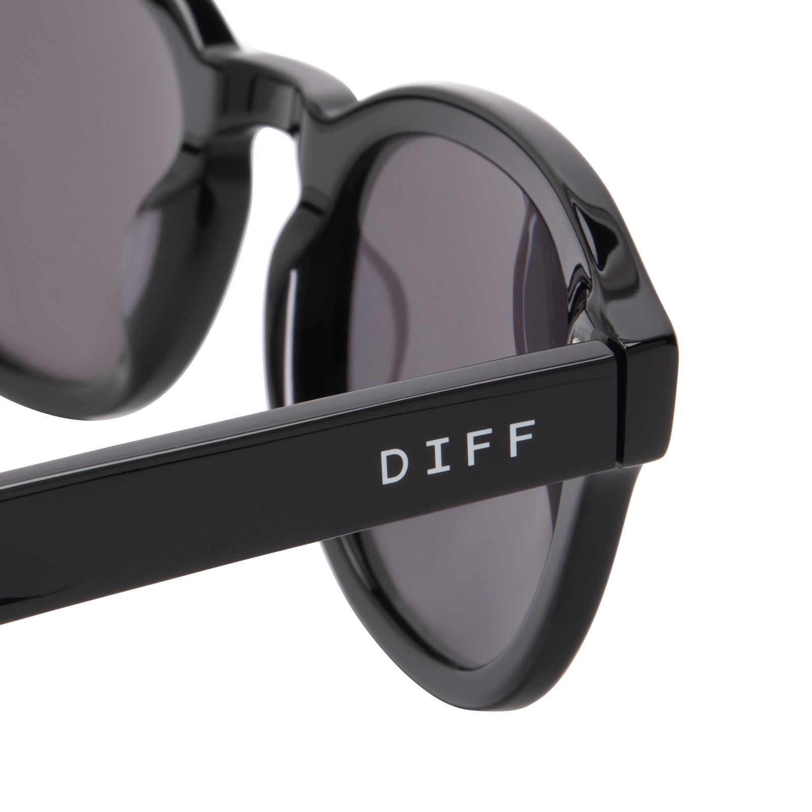 ARLO - BLACK + GREY POLARIZED SUNGLASSES sold by Diff Eyewear product image thumbnail 4