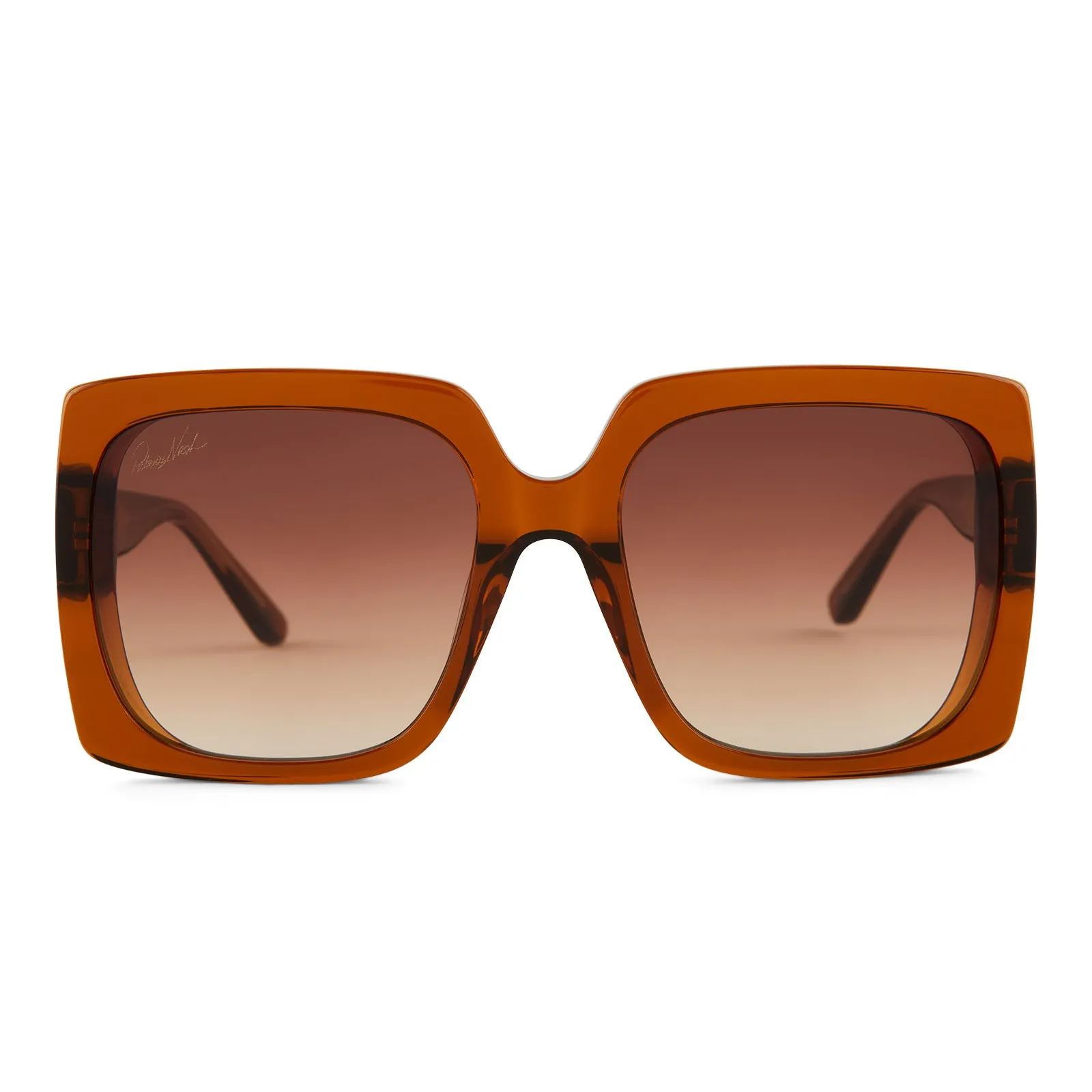 PATRICIA NASH - JACKIE + COGNAC CRYSTAL + BROWN GRADIENT SUNGLASSES sold by Diff Eyewear