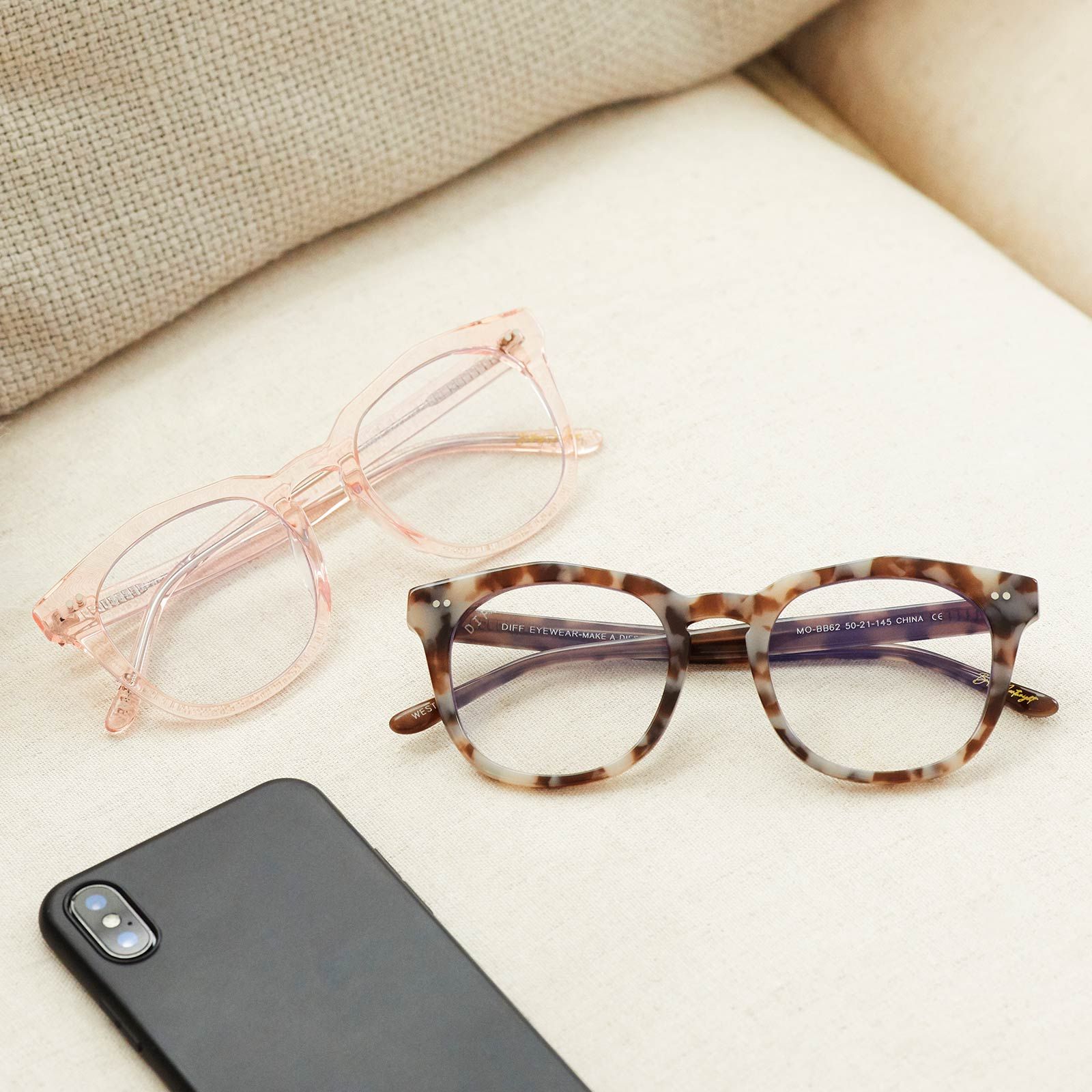 WESTON + ROSE CRYSTAL + BLUE LIGHT TECHNOLOGY GLASSES sold by Diff Eyewear product image thumbnail 7