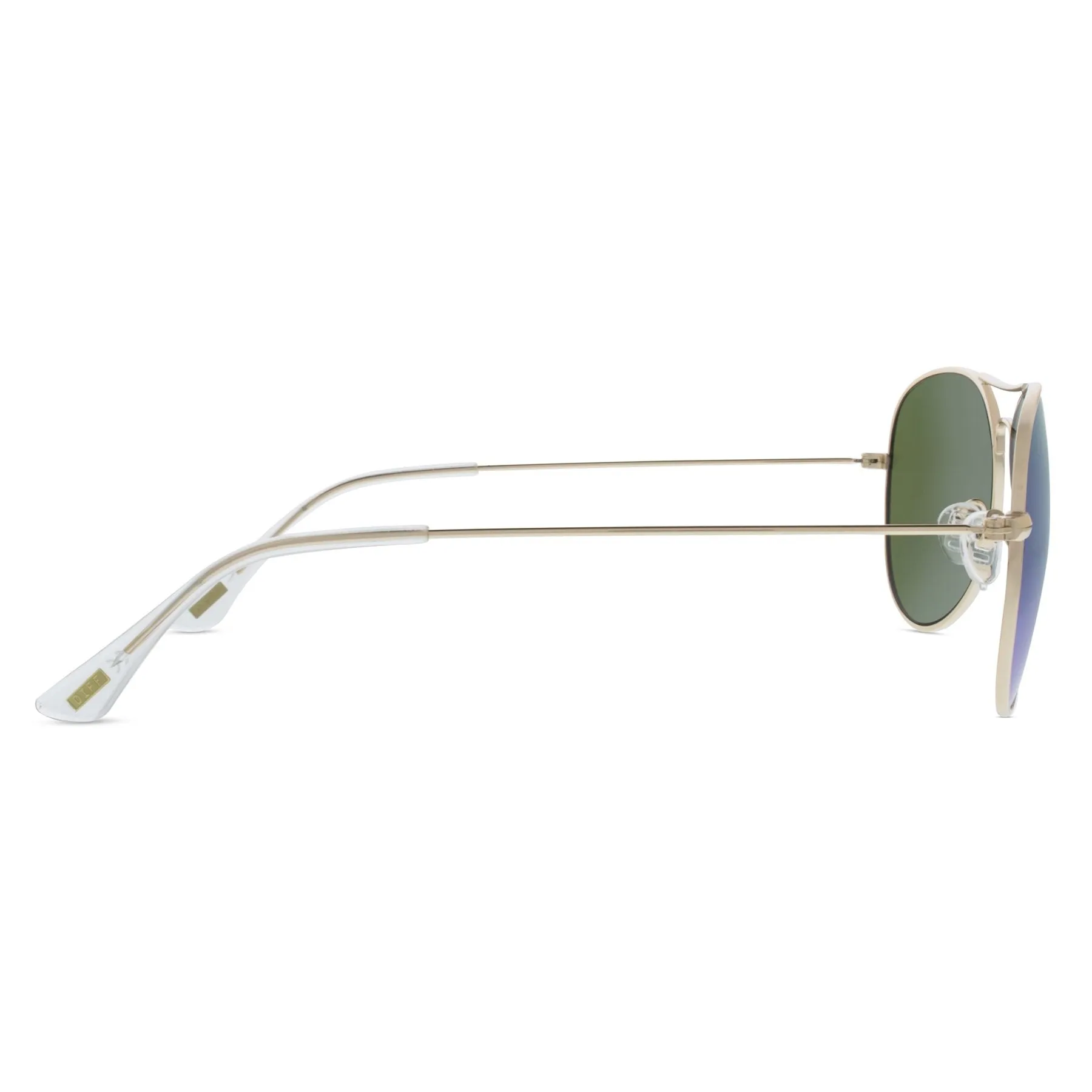 CRUZ - GOLD + BLUE MIRROR SUNGLASSES sold by Diff Eyewear product image thumbnail 4