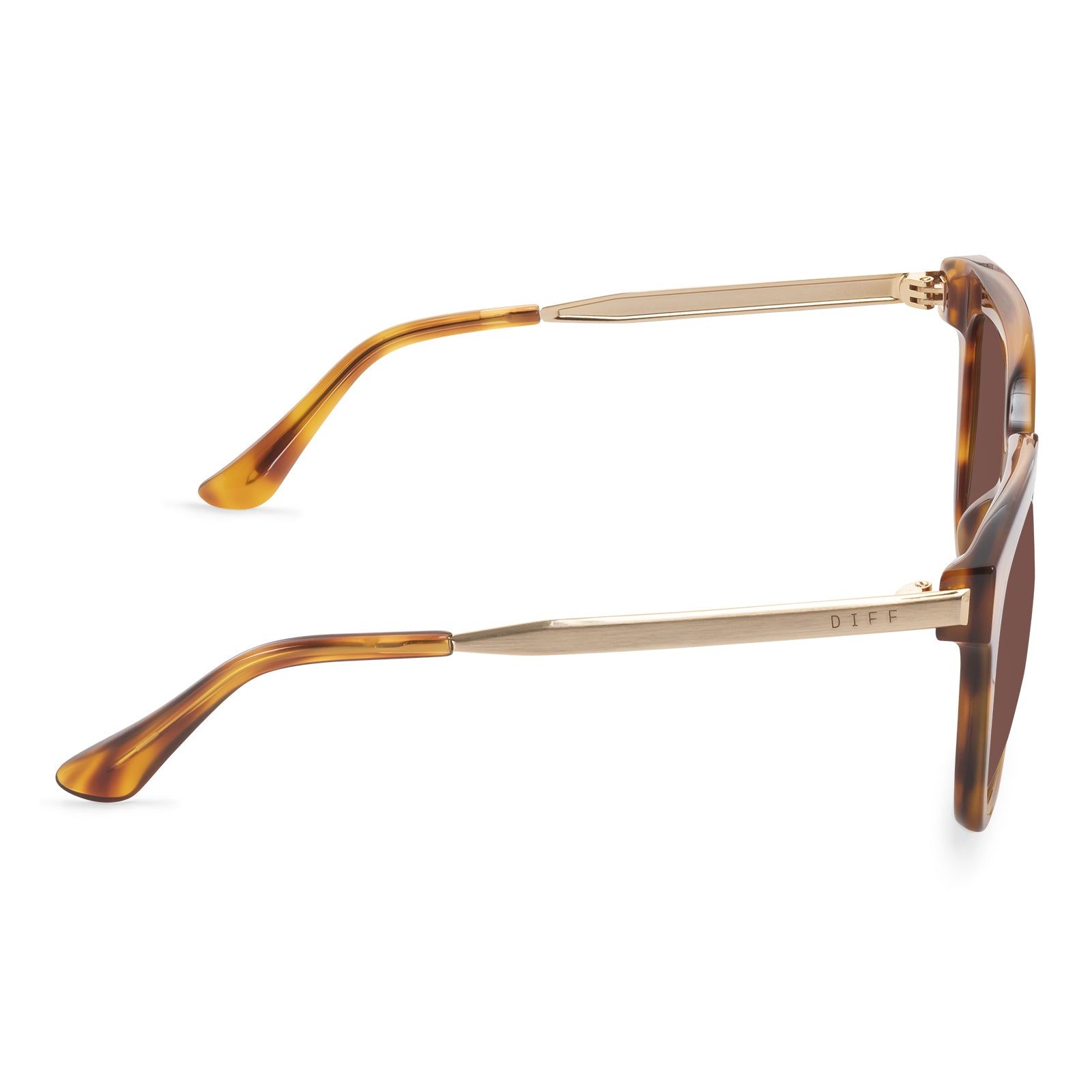 BELLA XS - ANDES TORTOISE + BROWN GRADIENT SUNGLASSES sold by Diff Eyewear product image thumbnail 3