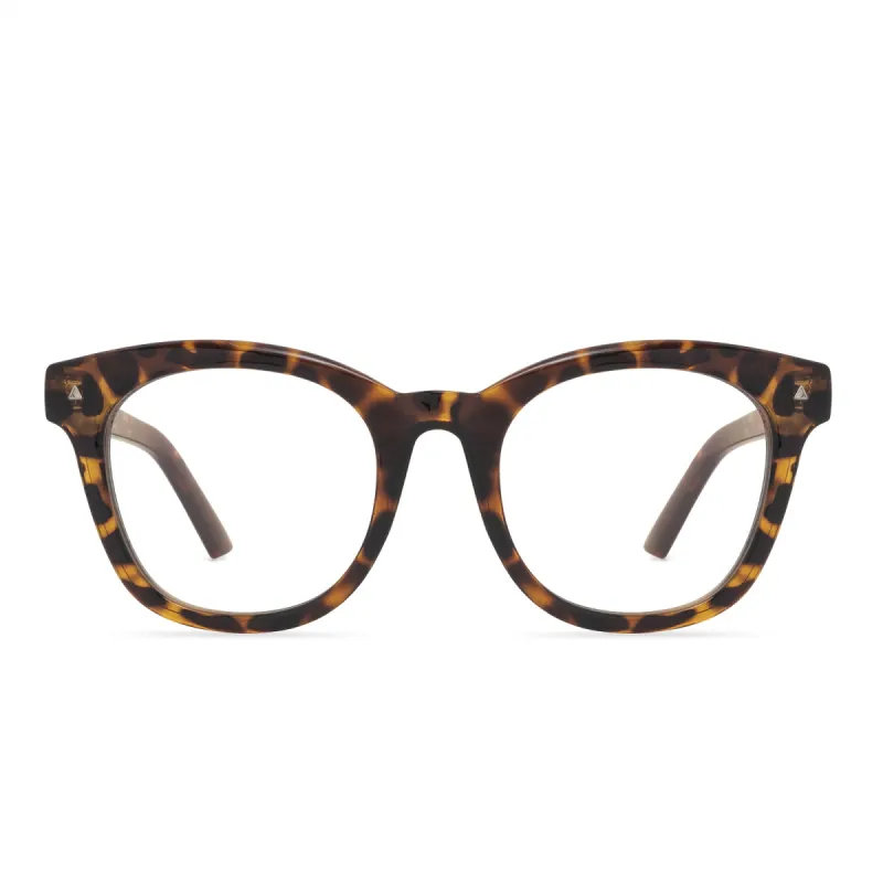 MEN'S HEALTH VITALITY - TORTOISE + CLEAR sold by Diff Eyewear