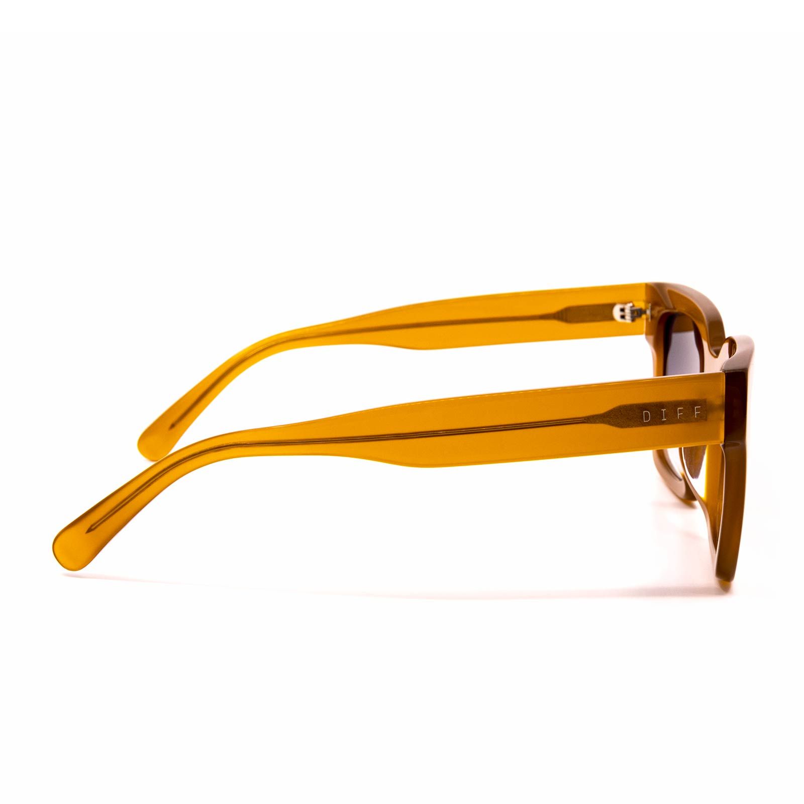 AUSTEN - DARK GINGER + BROWN GRADIENT SUNGLASSES sold by Diff Eyewear product image thumbnail 3