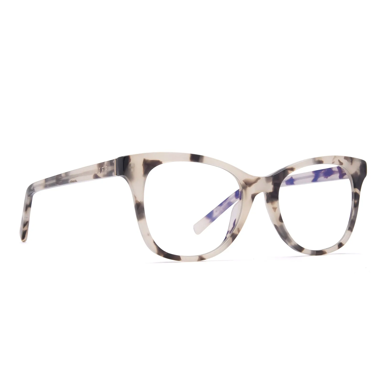 CARINA - CREAM TORTOISE + GLASSES sold by Diff Eyewear product image thumbnail 2