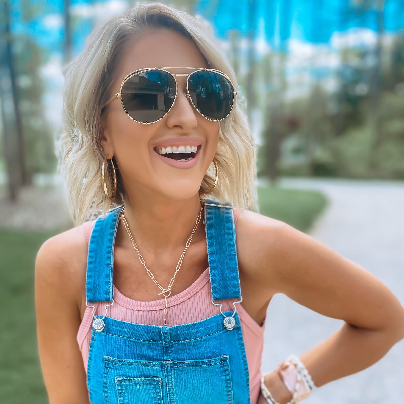 KOKO - GOLD + G15 + POLARIZED SUNGLASSES sold by Diff Eyewear product image thumbnail 5