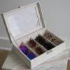 4 PIECE VANITY CASE - BLACK sold by Diff Eyewear