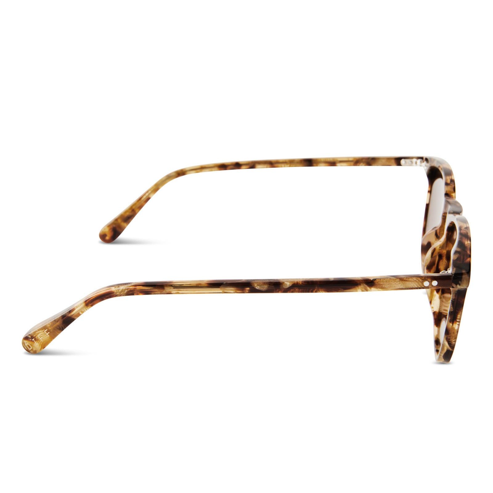 MAXWELL - TOASTED COCONUT + BROWN GRADIENT POLARIZED SUNGLASSES sold by Diff Eyewear product image thumbnail 3
