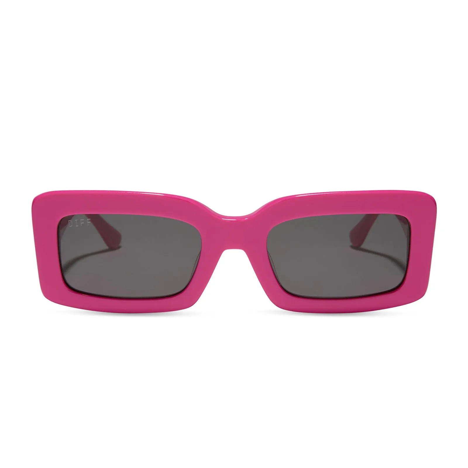 INDY - BRIGHT PINK + GREY SUNGLASSES sold by Diff Eyewear