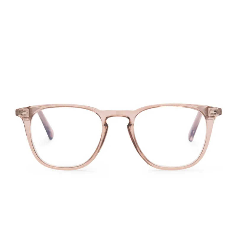 GRIFFIN - VINTAGE CRYSTAL + BLUE LIGHT READERS sold by Diff Eyewear