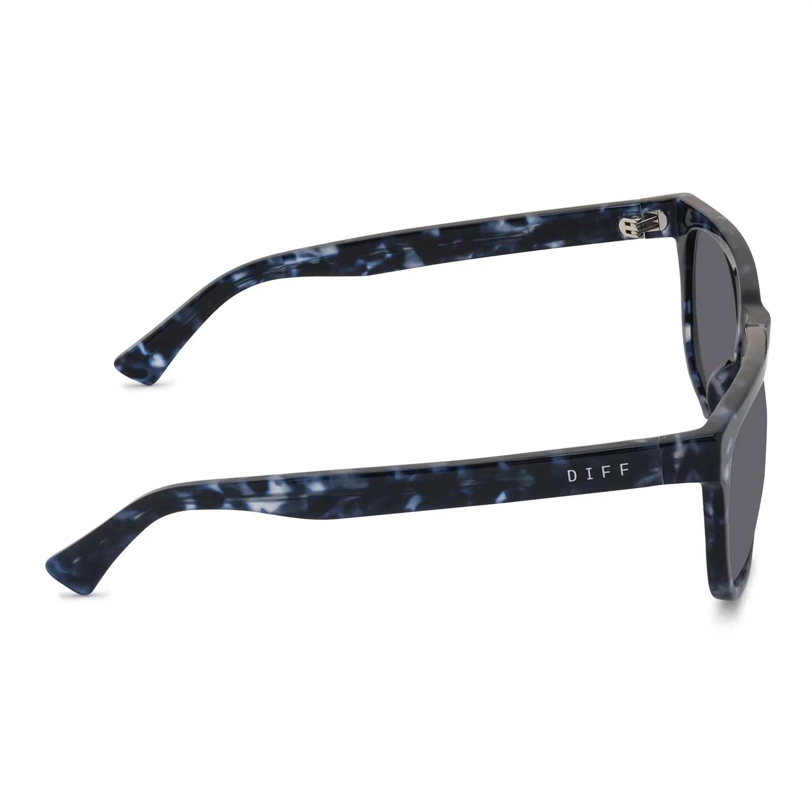 JAKE - MIDNIGHT MARBLE + GREY POLARIZED SUNGLASSES sold by Diff Eyewear product image thumbnail 3