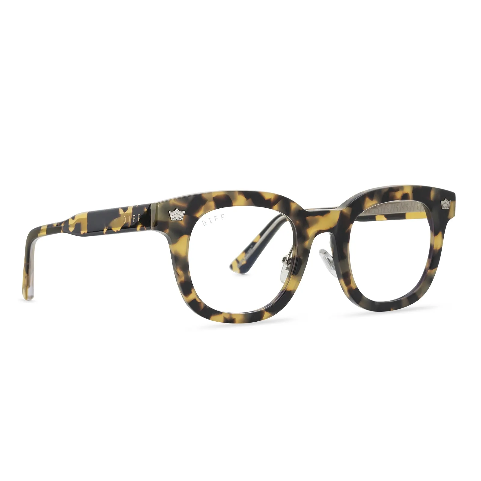 HUFFLEPUFF™ Prescription - BUTTERBEER TORTOISE + CLEAR GLASSES sold by Diff Eyewear product image thumbnail 3
