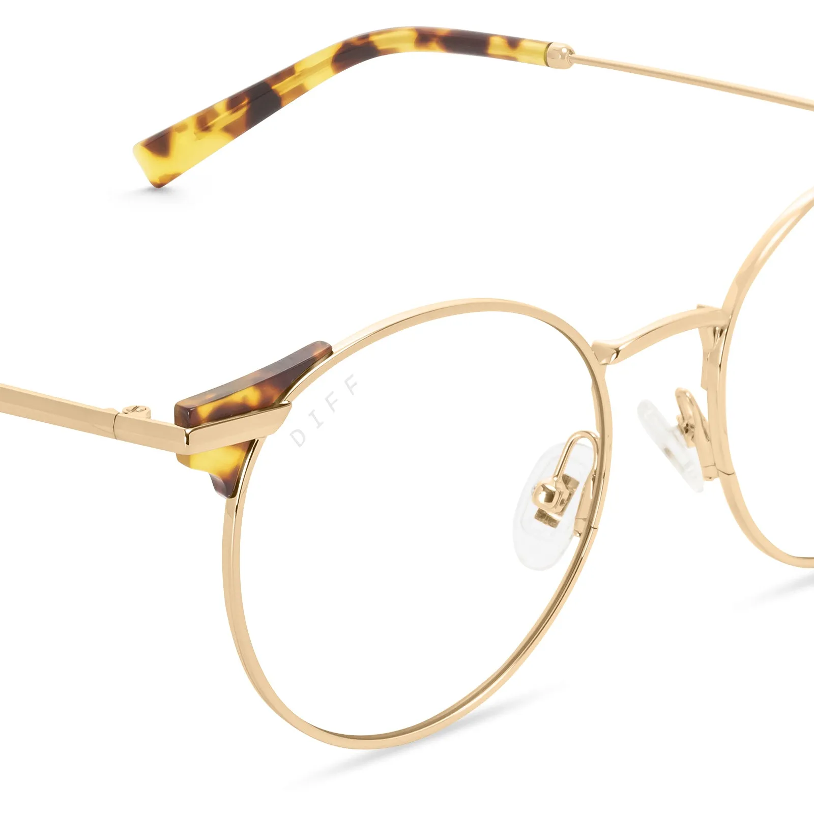 SUMMIT - GOLD + GLASSES sold by Diff Eyewear product image thumbnail 3
