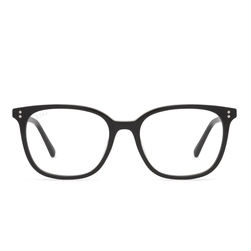 CLARKE - BLACK + BLUE LIGHT TECHNOLOGY GLASSES sold by Diff Eyewear