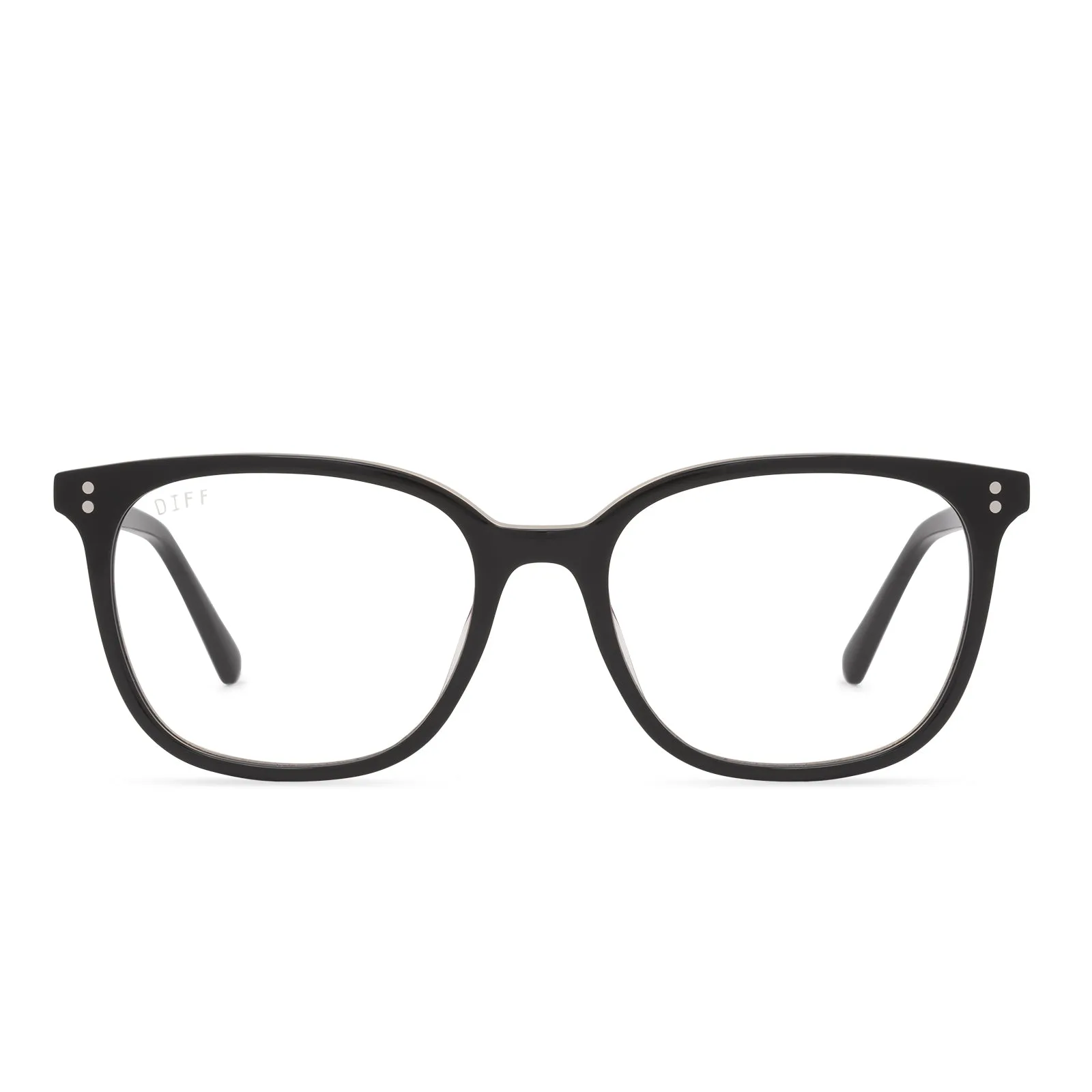 CLARKE - BLACK + BLUE LIGHT TECHNOLOGY GLASSES sold by Diff Eyewear