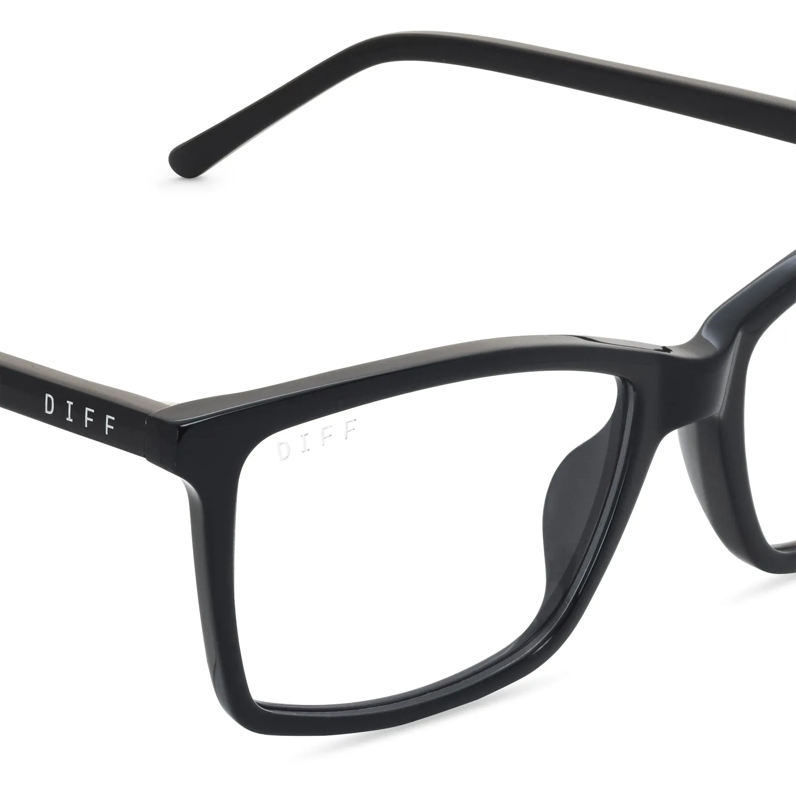 CONNOR - BLACK + BLUE LIGHT GLASSES sold by Diff Eyewear product image thumbnail 3
