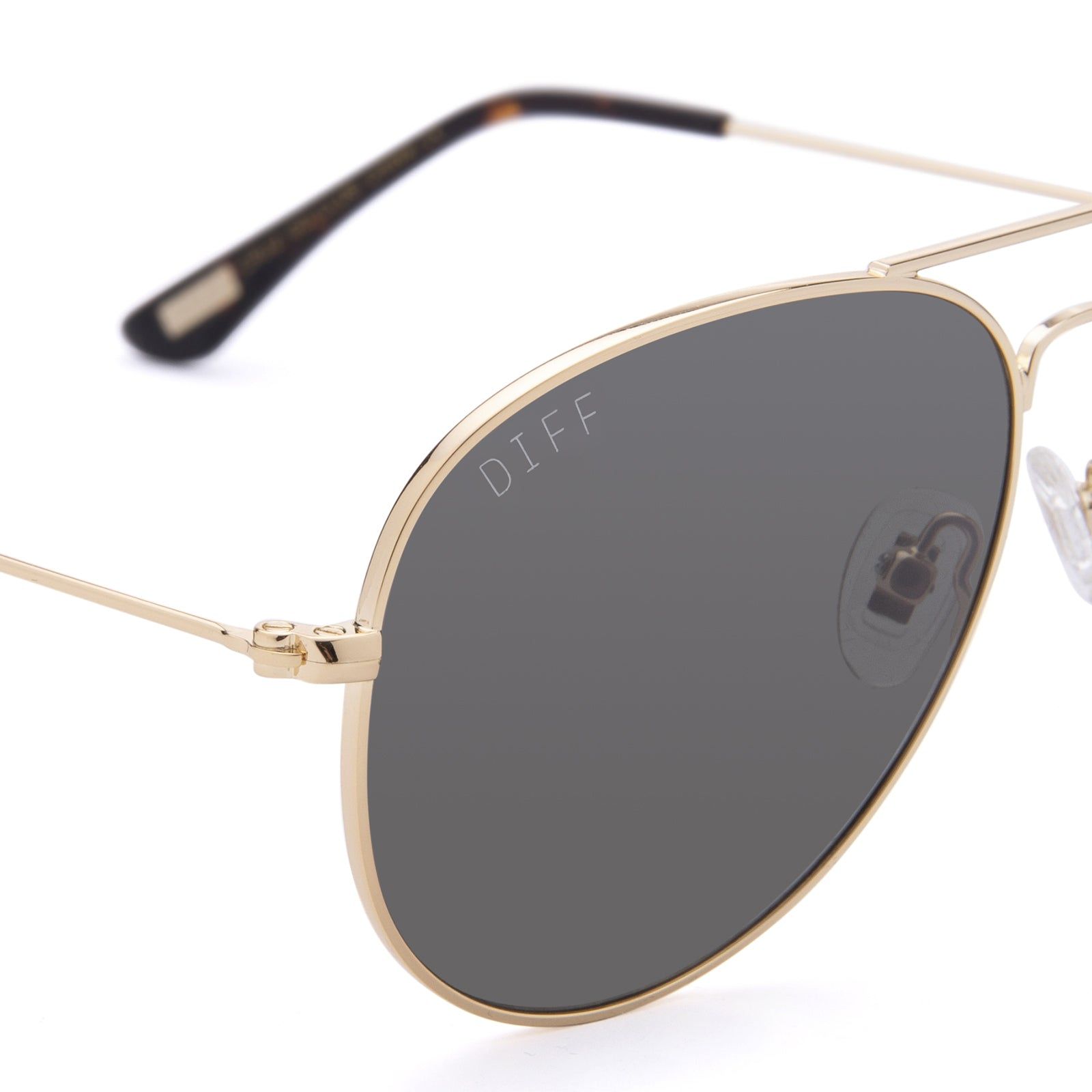 CRUZ - GOLD + G15 SUNGLASSES sold by Diff Eyewear product image thumbnail 4