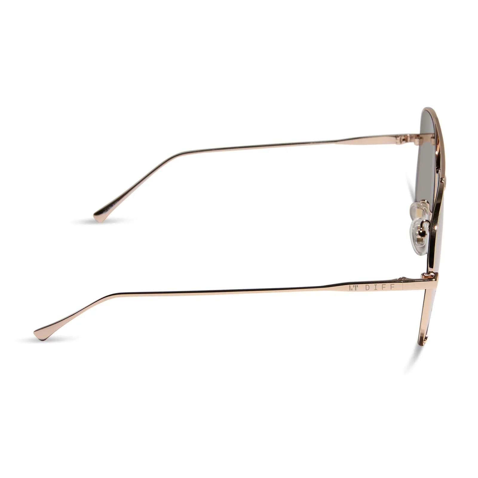 SCARLETT - CHAMPAGNE + GOLD MIRROR SUNGLASSES sold by Diff Eyewear product image thumbnail 3