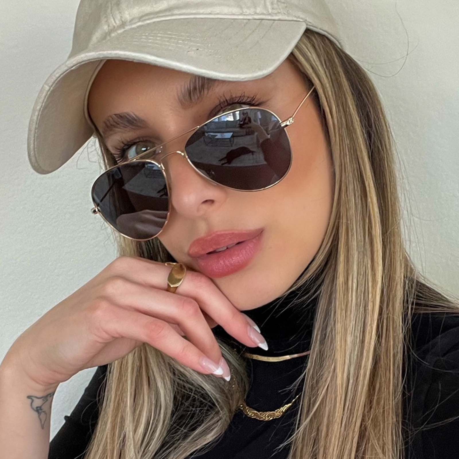 CRUZ - SILVER + BLUE TO LAVENDER SUNGLASSES sold by Diff Eyewear product image thumbnail 6