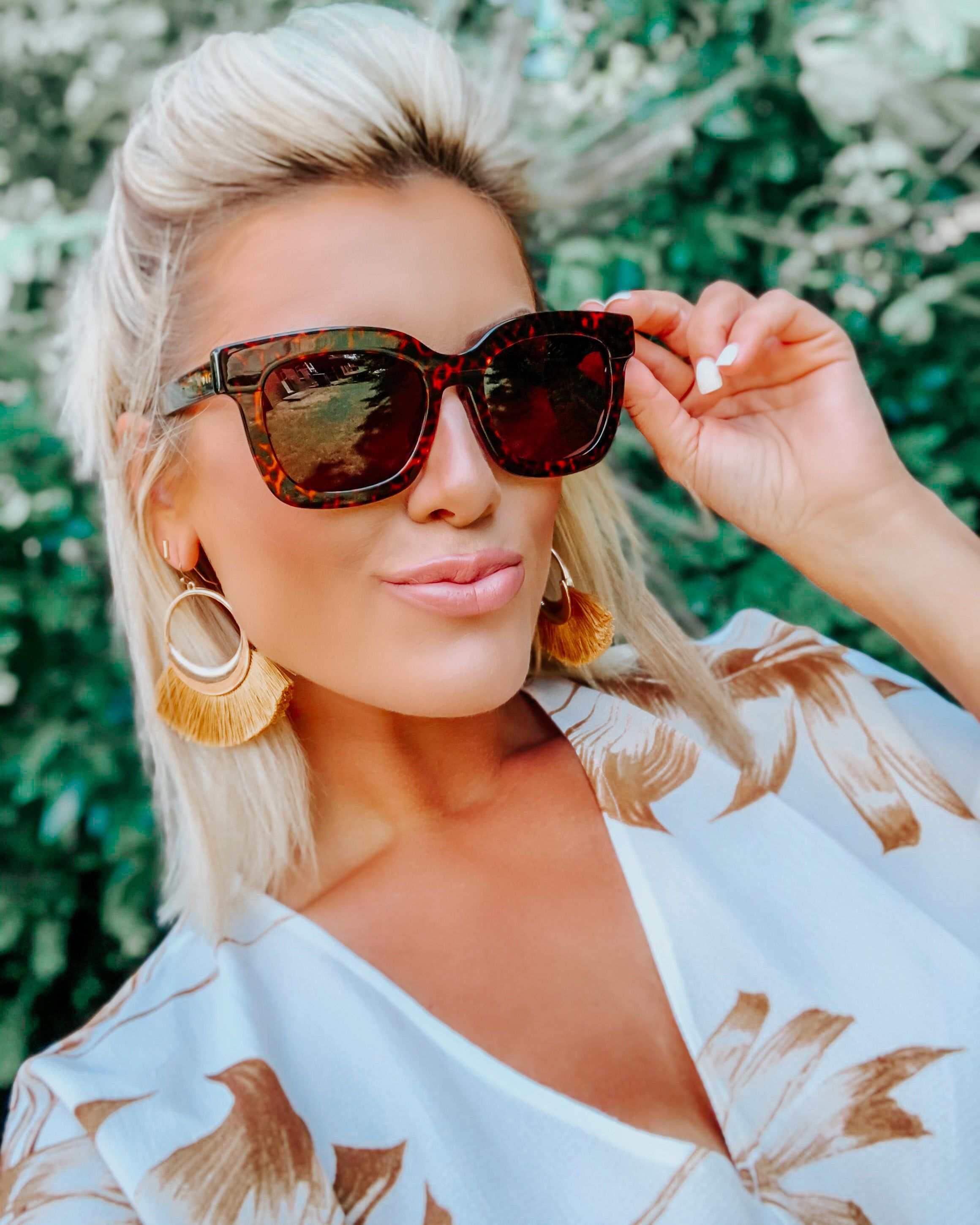 CARSON - LEOPARD TORTOISE + BROWN GRADIENT SUNGLASSES sold by Diff Eyewear product image thumbnail 8