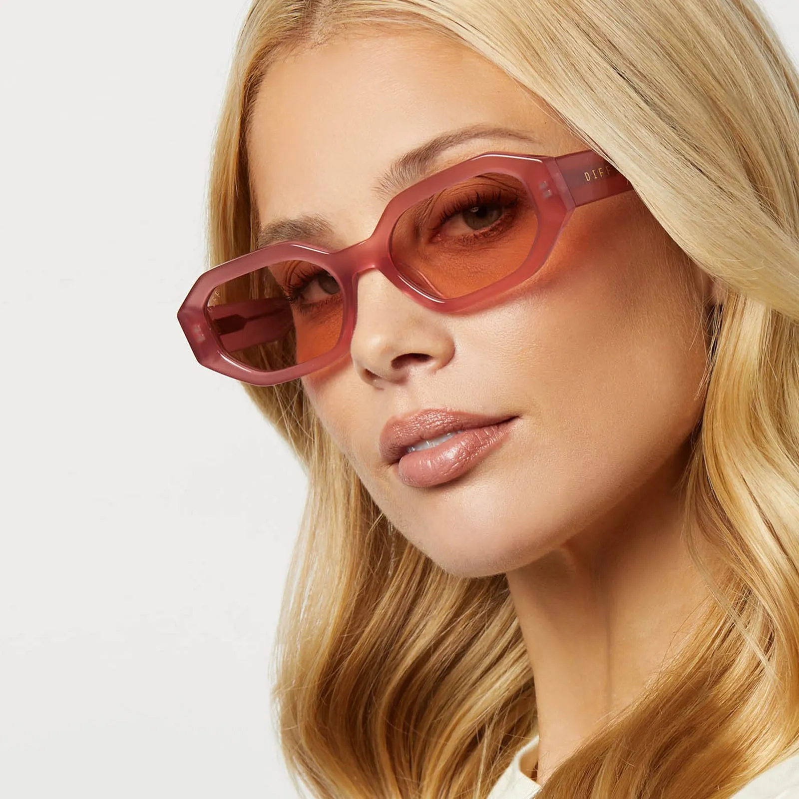 ALLEGRA - GUAVA + GUAVA SUNGLASSES sold by Diff Eyewear product image thumbnail 5