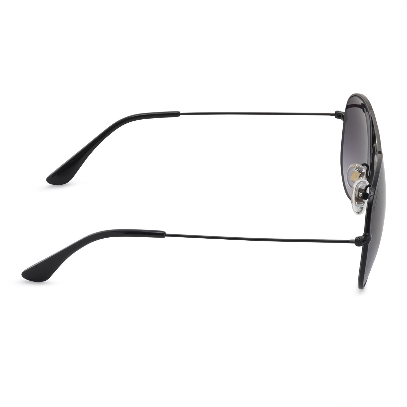 CRUZ - BLACK + GREY GRADIENT SHARP SUNGLASSES sold by Diff Eyewear product image thumbnail 3