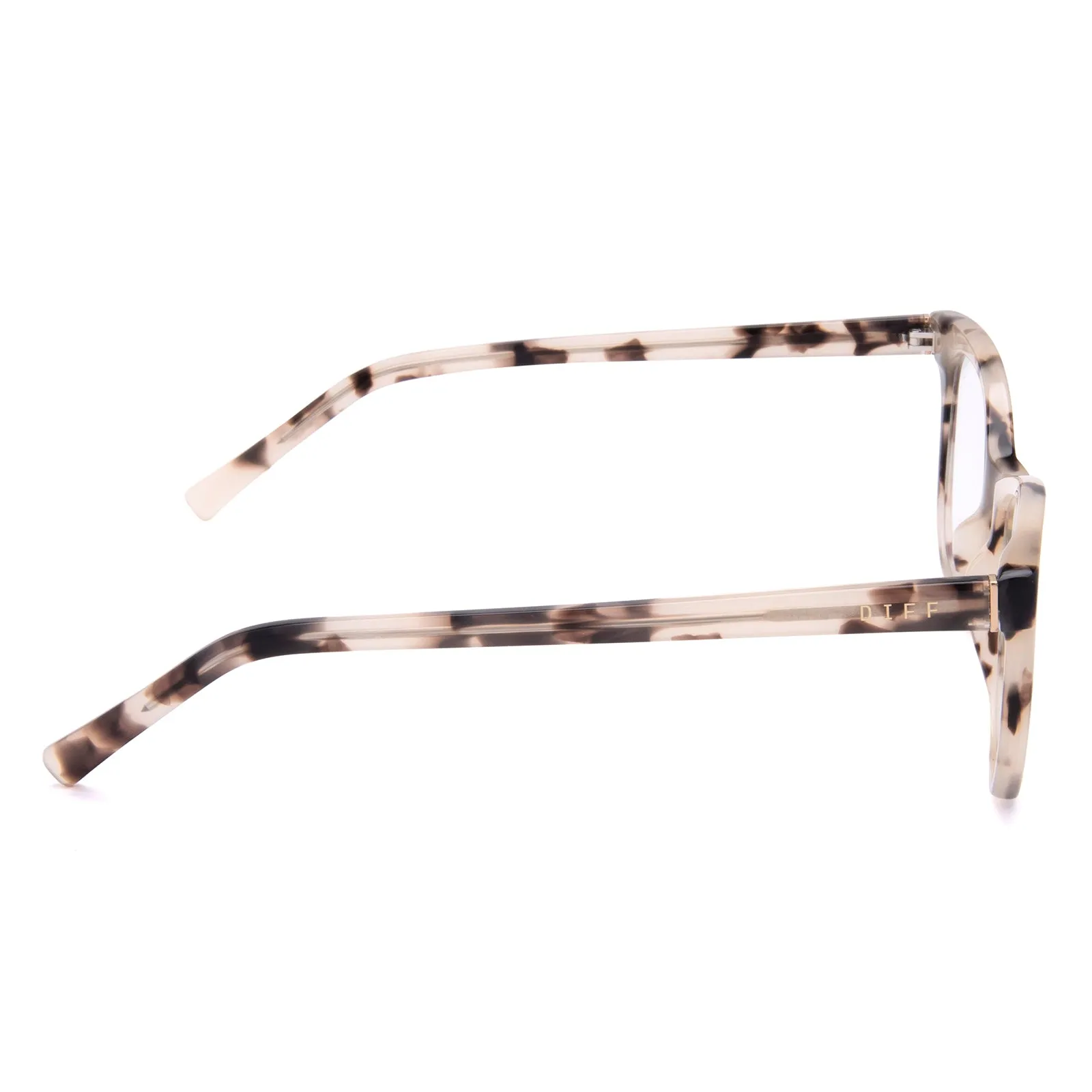 CARINA - CREAM TORTOISE + BLUE LIGHT TECHNOLOGY GLASSES sold by Diff Eyewear product image thumbnail 3