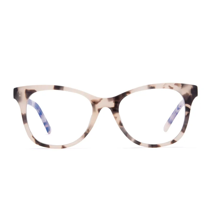 CARINA - CREAM TORTOISE + BLUE LIGHT TECHNOLOGY GLASSES sold by Diff Eyewear