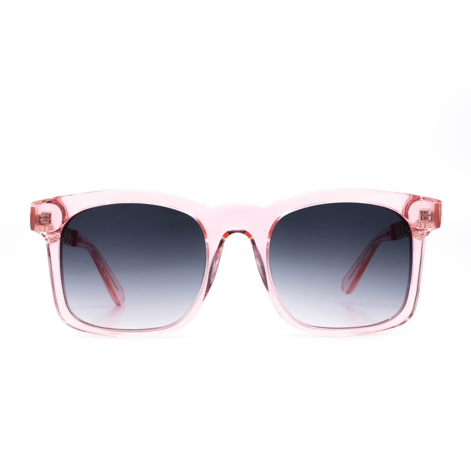 CHANCE - ROSE CRYSTAL + GREY GRADIENT SUNGLASSES sold by Diff Eyewear